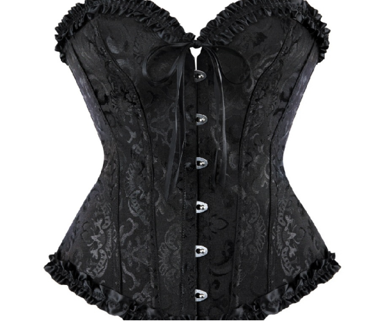 Victorian legacy：the modern rebellion of the black corset3331 Victorian legacy: the modern rebellion of the black corset
