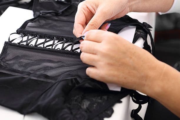 Image showing black corset