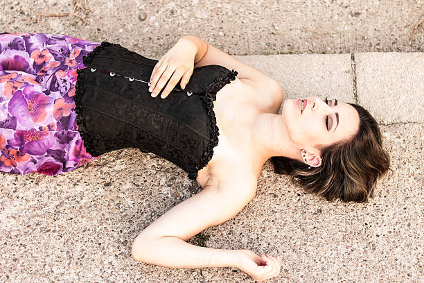 Black Corset: A Necessary Return for Breast Support? 3 Image showing black corset